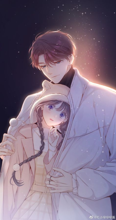 Protect My Star, Korean Anime, Anime Friendship, Art Couple, My Star, Manga Couple, Cute Couple Cartoon, Cool Anime Guys, Anime Couple