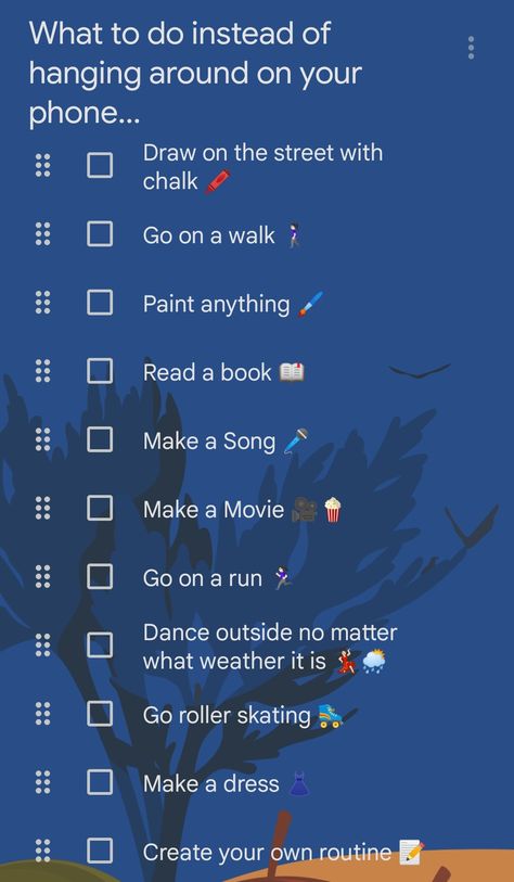 Liste mit Ideen Things To Do Instead Of Using Phone, What To Do Instead Of Scrolling On Your Phone, Things To Do When You Have No Internet, Instead Of Going On Your Phone, Things You Can Do Instead Of Being On Your Phone, Stuff To Do Off Your Phone, Things To Do Instead Of Scrolling On Your Phone, What To Do Off Your Phone, Ways To Stay Off Your Phone