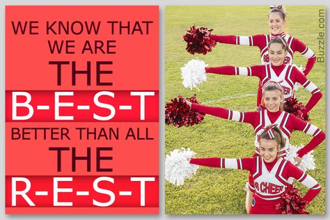 Introducing cheerleading cheers in sports is a great way to help develop the concept of team spirit and sportsmanship in kids. Cheers For Kids, Bow Tie Cookies, Kids Cheering, Cheerleading Cheers, Synchronized Swimming, Cheer Coaches, Good Day Song, 7th Anniversary, Cheer Team