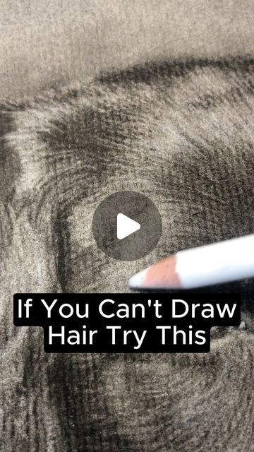 Sam Firth on Instagram: "If You Can’t Draw Realistic Hair Try This #howtodraw #charcoaldrawing #hairdrawing #realisticdrawing #drawingtutorial" How To Draw Realistic Hair, Draw Realistic Hair, Hyperrealistic Drawing, Draw Realistic, Charcoal Drawing, Realistic Drawings, How To Draw Hair, Drawing Tutorial, To Draw