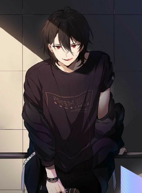 #drop Dark Anime Guys, Cool Anime Guys, Anime People, Anime Oc, Anime Drawings Boy, 영감을 주는 캐릭터, Ensemble Stars, Anime Boys