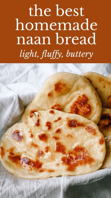 Homemade Pizza Ideas, Homemade Mozzarella Cheese, Naan Pizza Recipes, Naan Bread Recipe, Homemade Naan, Homemade Naan Bread, Bread From Scratch, Recipes With Naan Bread, The Food Charlatan