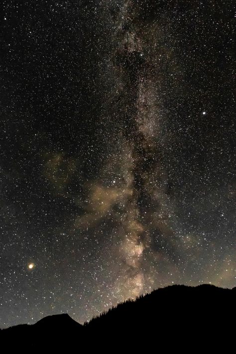 Milky Way above the San Juan Mountains of SW Colorado Milky Way Mountains, San Juan Mountains, Best Camping Gear, Camping Locations, Beauty In Nature, Camping Equipment, 2025 Vision, Camping Tips, Camping Ideas