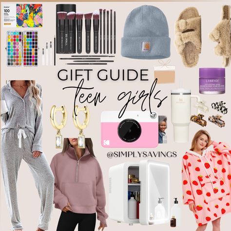 Shop Christmas gift ideas! Teen girl gifts, trending gifts, cozy gifts, fashion gifts, teen gift idea Polyana Gift Ideas, Christmas Gift Ideas Teen Girl, Cozy Gifts, Girls Gift Guide, Christmas Gift Ideas, Gift Guides, Trending Gifts, Teen Girls