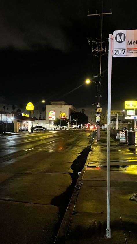 Dark Los Angeles Aesthetic, Los Angeles Night Aesthetic, Los Angeles Aesthetic Night, South Central Los Angeles, Dreams Core Aesthetic, Scenery Aesthetic, Cali Vibes, Los Angeles Aesthetic, Los Angeles Street