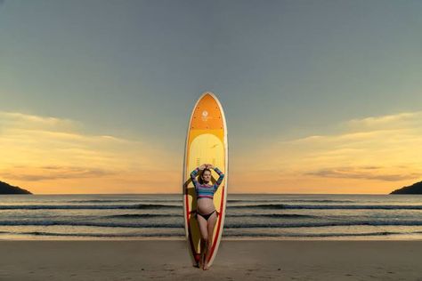 Baby Birthday Photoshoot, Surfboard Design, Surfing Photography, Maternity Portraits, Maternity Shoot, Birthday Photoshoot, Pregnancy Shoot, Maternity Pictures, Paddle Boarding