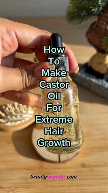 Crafted Bliss: Joyful DIY Projects That Lift Your Spirits Hair Growth Oil Recipe, Hair Oil Recipe, Diy Hair Oil, Diy Hair Growth, Stop Hair Breakage, Homemade Hair Treatments, Growing Healthy Hair, Castor Oil For Hair Growth, Hair Growth Foods