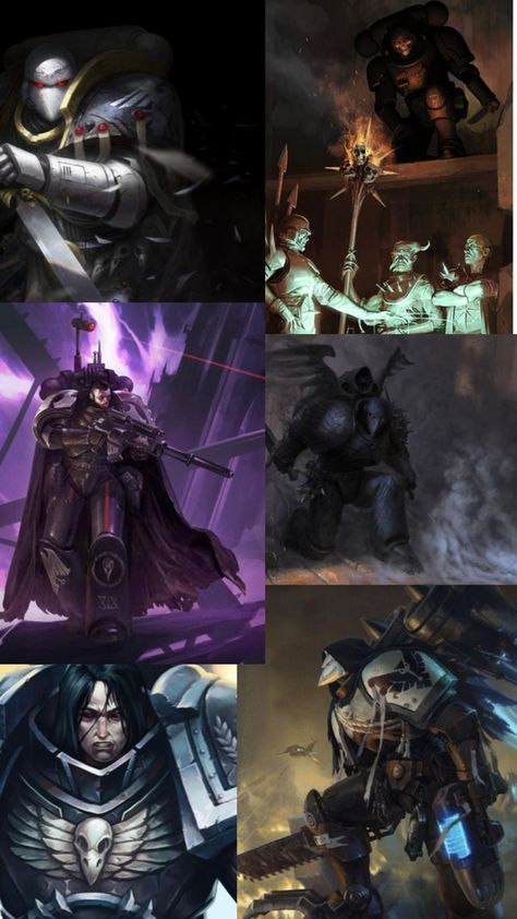 Raven Guard, Warhammer 40k Artwork, Paint Schemes, Warhammer 40k