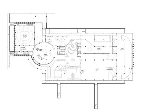 Exhibition Hall Floor Plan, Cultural Exhibition, Exhibition Plan, Auditorium Design, Museum Plan, Exhibition Ideas, Hall Flooring, Exhibition Building, Interior Design Drawings