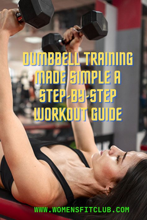 Dumbbell workout plan for women: Strengthen and tone your entire body with this effective plan using dumbbells. Includes exercises targeting all major muscle groups to build lean muscle, boost metabolism, and improve overall fitness. Perfect for women at any fitness level, whether working out at home or in the gym. Women’s Beginner Dumbbell Workout, Dumbbell Rdl Form, Compound Dumbbell Workout, Simple Dumbbell Workout, Back Dumbell Workout For Women, Beginner Dumbbell Workout At Home, Dumbbell Workout Arms, Full Body Dumbbell Workout For Women, Dumbbell Workout Women