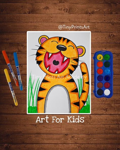 Basic Drawing For Kids, Art Classes For Kids, Drawing Classes For Kids, Color Worksheet, Kindergarten Art Lessons, Facebook Followers, Drawing Classes, Youtube Family, Art Kits For Kids