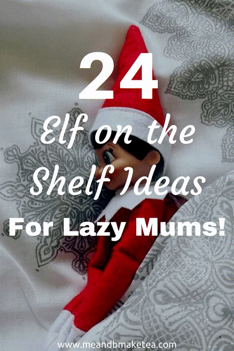 24 More Lazy Mum’s Elf on the Shelf Ideas! Take a look through these super quick, super easy ideas to impress your kids this Christmas! From mischievous elf to the down right naughty, these ideas are simple and range from faff free to full on faff! Easy Elf On The Shelf, Christmas Elf Ideas, Easy Elf, Elf Kit, Awesome Elf On The Shelf Ideas, Elf Magic, Elf Props, Elf On Shelf Ideas, Elf Activities