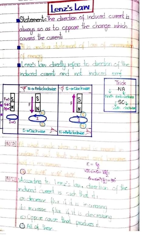 Electromagnetic induction hand written notes
For physics lover's

Follow and share for more Electromagnetism Notes, Electromagnetic Induction Notes, Iti Electrician, Light Reflection And Refraction, Hand Written Notes, Physics Lessons, Physics Concepts, School Organisation, Reflection And Refraction