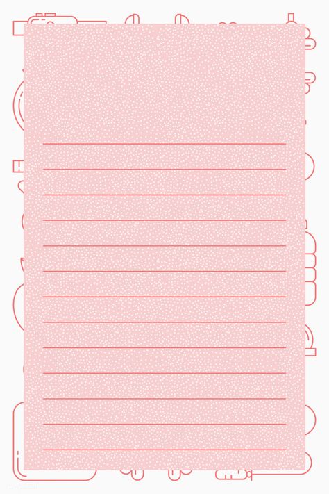 Blank pink fitness note template vector | free image by rawpixel.com / Katie Moir Pink Fitness, Notepad Paper, Note Template, Note Writing Paper, Writing Paper Printable, Paper Note, Powerpoint Background Design, Pink Workout, Blank Notes