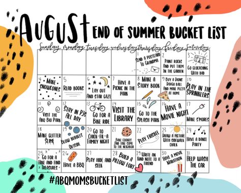 Summer is quickly coming to an end, but that doesn’t mean that the summer fun has to stop. Here is an end-of-summer bucket list printable to help continue that fun with your kids all the way through August. Go print your bucket list today! August Bucket List, Kids Summer Bucket List, Bucket List Printable, Splash Park, Summer Bucket List, List Printable, Play Book, Geocaching, Summer Bucket Lists