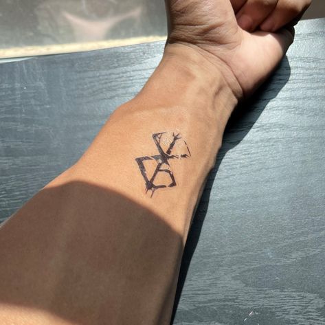 Sacrifice Tattoo, Berserk Tattoo, Brand Of Sacrifice, Moving On Tattoos, Foto Top, Symbol Tattoos, Tattoo Meaning, Symbolic Tattoos, Creative Tattoos