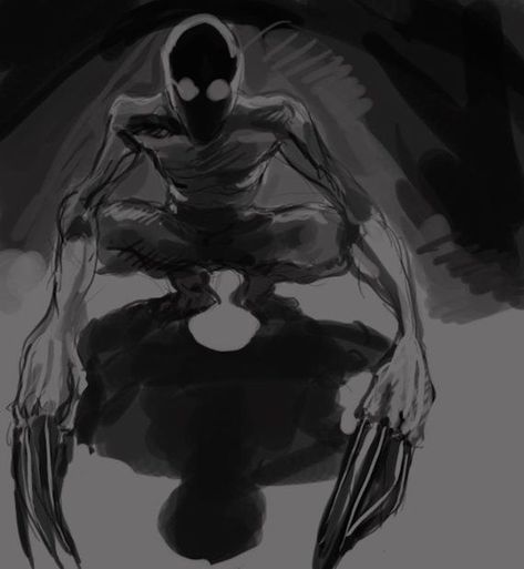 More Bizarre Encounters with Creepy Pale Crawler Humanoids | Mysterious Universe The Rake, Creepy Drawings, Marble Hornets, Marble, Pinterest Likes, Pins, Black, Art