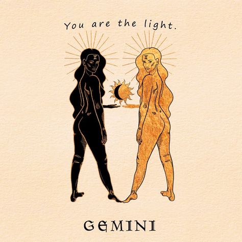 Sun In Gemini Aesthetic, Gemini Goddess Art, Gemini Sun Aesthetic, Gemini Art Illustrations, Gemini Pfp, Gemini Aesthetic Art, Gemini Core Aesthetic, Gemini Painting, Gemini Core