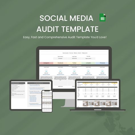 Tracking relevant statistics for your social media accounts is important to measure the performance of your social media marketing strategy. This is why you need this social media audit template, designed in Google Sheets to make your auditing faster! Social Media Audit Template, Social Media Audit, Marketing Audit, Social Media Tracker, Marketing Channels, Social Media Stats, Facebook Content, Social Media Analytics, Levels Of Understanding