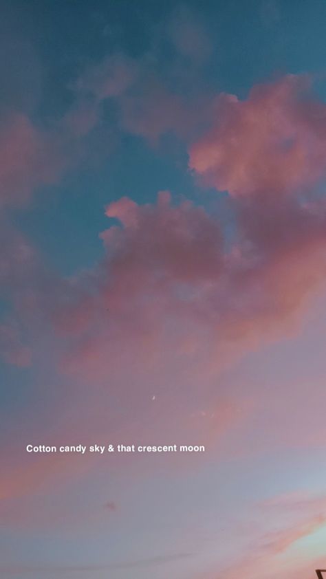 Sky Captions Instagram, Pink Clouds Aesthetic, Aesthetic Caption, Sky Captions, Cloud Quotes, Sky Quotes, Clouds Aesthetic, Aesthetic Captions, Cotton Candy Sky