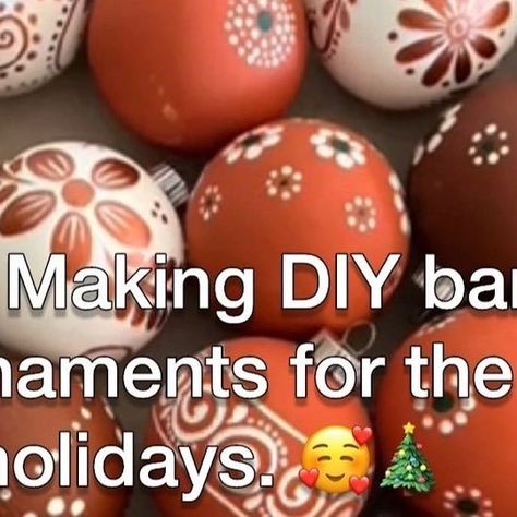 199K views · 24K likes | Shop Latinx on Instagram: "FINE, we’ll go to the craft store to make these DIY barro ornaments. 🥰🏺 ⠀⠀⠀⠀⠀⠀⠀⠀⠀ TT: blankisj2" Mexican Tree Ornaments, Mexican Christmas Decorations Diy, Mexican Christmas Tree Ornaments Diy, Terra Cotta Ornaments, Mexican Ornaments Diy, Diy Mexican Christmas Ornaments, Mexican Ornaments, Mexican Christmas Tree, Mexican Christmas Decorations