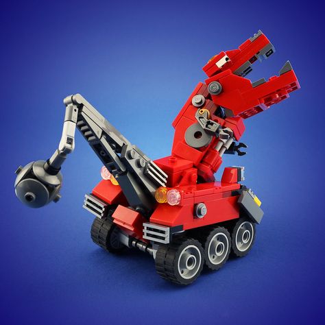 DINOTRUX-Ty Rux | LEGO 7 | Flickr Lego Dinosaurus, Lego Creatures, Lego Dinosaur, Easy Lego Creations, Lego Machines, Sonic Videos, Lego Army, Awesome Lego, Lego Mocs