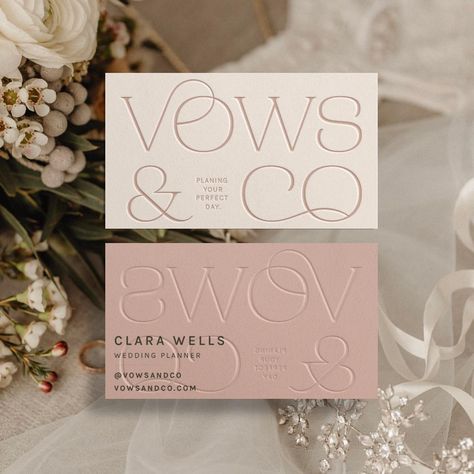 → vows & co 🕊️ warm elegant brand identity for vows & co, a wedding planning agency 💐 brief by @designerbriefs | #dbvowsco… | Instagram Brand Logo Aesthetic, Creative Business Card Inspiration, Brand Logo Design Ideas, Card Branding Design, Elegant Brand Identity, Logos Aesthetic, Wedding Planner Business Card, Event Planner Business Card, Logo Submark