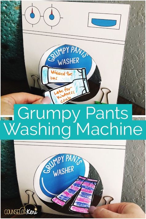 Ideas Activity For School, Grumpy Pants, Counselor Keri, Kids Therapy, Emotional Activities, Feelings Activities, Social Emotional Activities, Zones Of Regulation, School Counseling Ideas