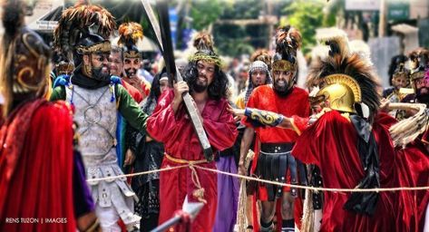 Moriones Festival, Holy Wednesday, Roman Centurion, Stations Of The Cross, Roman Soldiers, Holy Week, Religious Icons, Adam And Eve, Destin Beach