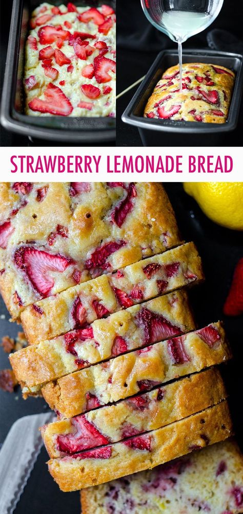 Strawberry Bread Recipes, The Southern Lady Cooks, Southern Lady Cooks, Camping Desserts, Strawberry Bread, Homemade Bread Recipes Easy, Lemon Bread, Cloud Bread, Best Bread Recipe