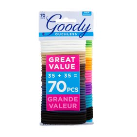 Goody Hair Ties, No Crease Hair Ties, Pony Style, Hair Rubber Bands, Girls World, Elastic Hair Bands, Hair Elastics, Unique Hairstyles, Fish Tail Braid