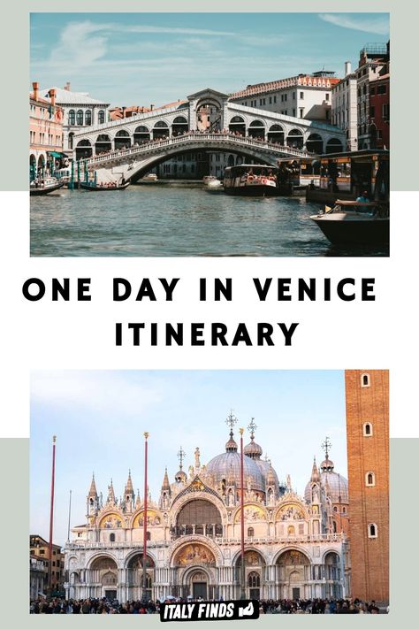 I’ve crafted this one day in Venice itinerary to include the very best of Venice. We’ll cover must-see spots like St. Mark’s Basilica and the Doge’s Palace, Venice In One Day, Venice In A Day, Venice Guide, Venice Itinerary, Venice Travel Guide, Visit Venice, Venice Travel, Italy Travel Guide, Unique Architecture