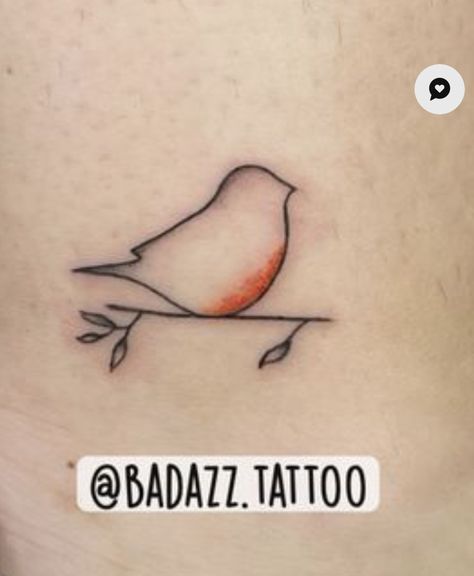 Robin Tattoo Simple, Fine Line Robin Tattoo, Tiny Robin Tattoo, Small Robin Tattoo, Red Robin Tattoo, Robin Tattoos, Mama Tattoos, Robin Bird Tattoos, Pigeon Tattoo