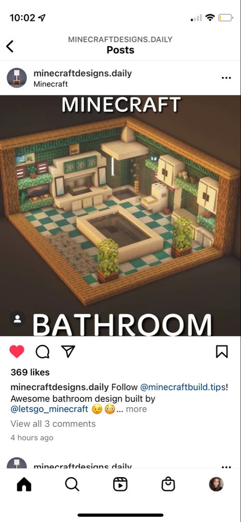 Minecraft Servants Quarters, Minecraft Public Bathroom, Bathroom Ideas Minecraft, Minecraft Sauna, Minecraft Bathroom Design, Toilet Minecraft, Minecraft Bathroom, Mc Houses, Minecraft Base