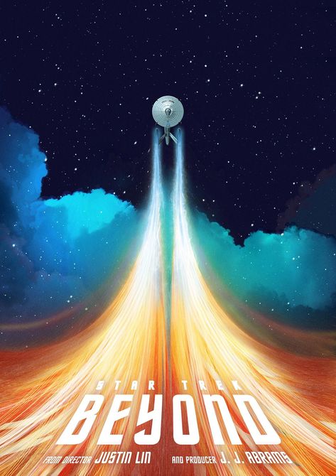 Star Trek Beyond Poster, Star Trek Posters, Wicked Poster, Alternative Posters, Alt Posters, Star Trek Convention, Star Trek Reboot, Star Trek Wallpaper, Style Movie