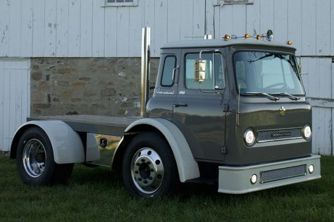 For Sale: 1969 International Loadstar COE with a 7.3 L Power Stroke V8 – Engine Swap Depot International Loadstar, Classic Trucks For Sale, Pickup Trucks For Sale, American Pickup Trucks, Medium Duty Trucks, Pickups For Sale, Powerstroke Diesel, Antique Trucks, Cab Over