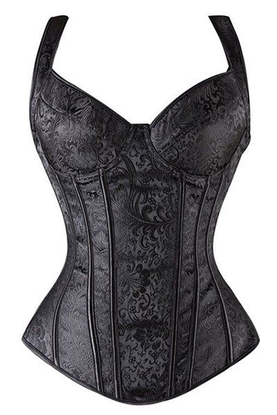 Underwire Corset, Plus Size Corset Tops, Corset Steampunk, Waist Trainer Vest, Corset Outfit, Steampunk Corset, Steel Boned Corsets, Corset Fashion, Plus Size Corset