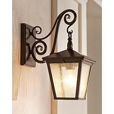 Hinkley Trellis 15 1/4 Outdoor Wall Light Fixtures, Wall Lights Sconces, Wall Lanterns, Wall Lighting Design, Lantern Wall, Outdoor Sconces, Lantern Design, Plywood Furniture, Outdoor Wall Lantern