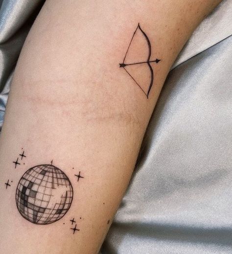 5sos Tattoo, Archer Tattoo, Taylor Swift Tattoo, Small Pretty Tattoos, The Archer, Dream Tattoos, Elegant Tattoos, Little Tattoos, Simplistic Tattoos