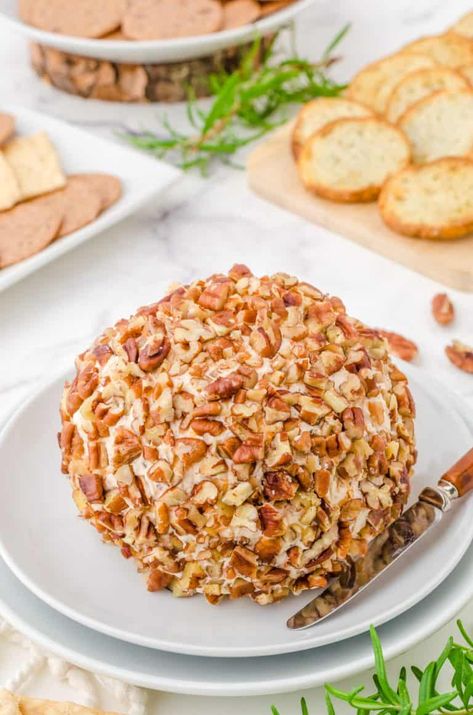 This Sun-Dried Tomato Cheese Ball is a perfect appetizer for parties and special occasions. This simple recipe is full of rich, savory flavor, perfect for spreading on crackers or veggies! Cheese Ball Recipe, Tomato Cheese, Cheese Ball Recipes, Tomato And Cheese, Party Food And Drinks, Favorite Appetizers, Perfect Appetizers, Cheese Ball, Dried Tomatoes