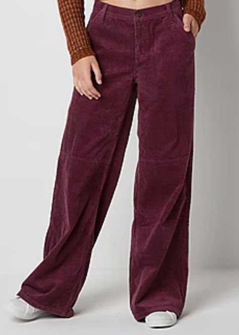 Purple Corduroy Pants Outfit, Purple Corduroy Pants, Corduroy Pants Outfit, Grape Wine, Bottom Clothes, Corduroy Pants, Pants Outfit, Girls Clothing, The Family