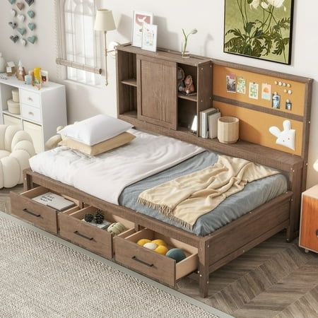 Crate bed frame