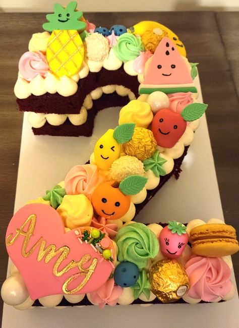 Twotti Frutti Cookies, Fruit 1st Birthday Party Girl, Tutti Fruitti Birthday Cake, 2 Fruity Birthday, Tooty Fruity Birthday Cake, 2nd Birthday Fruit Theme, Twotti Frutti Cake, Two Frutti Birthday Party, Two Tii Fruit Birthday Theme