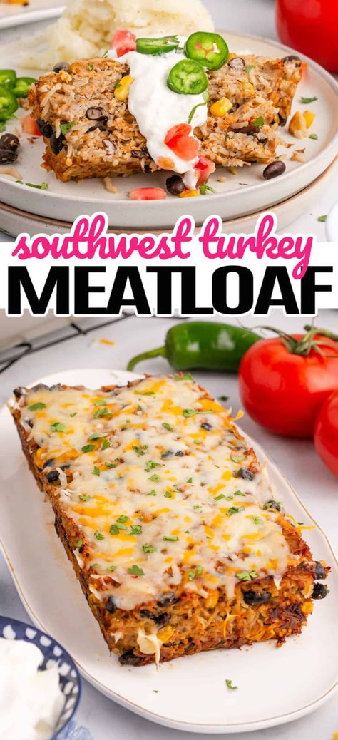 Protein Meatloaf, Meatloaf Turkey, Veggie Meatloaf, Easy Turkey Meatloaf, Mexican Meatloaf, Traditional Meatloaf, Classic Meatloaf, Delicious Family Meals, Easy Turkey