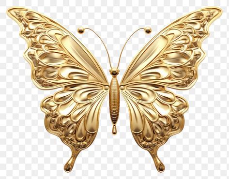 Background Accessories, Png Butterfly, Black And Gold Aesthetic, Butterfly 3d, Butterfly Png, Butterfly Wallpaper Iphone, 3d Butterfly, Gold Aesthetic, Frame Gallery