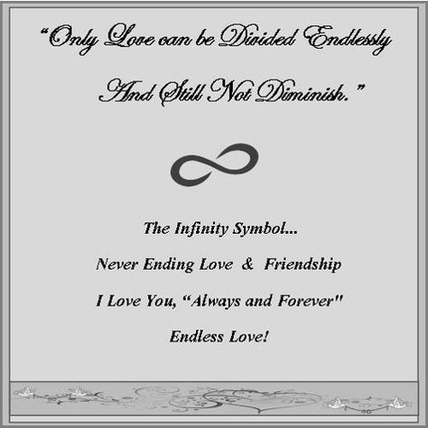 Infinity Symbol Infinity Meaning Quotes, Infinity Meaning, Quote Symbol, Meant To Be Quotes, Infinity Jewelry, Decorative Ideas, Feel Good Quotes, Ancient India, Birthday Themes