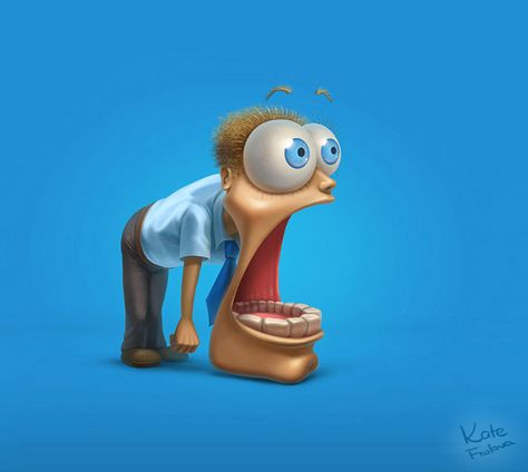 Illustrations and Character Designs by Russian Artist Kate Funny Artwork, Funny Emoji Faces, Emoji Images, Funny Caricatures, Funny Emoji, Funny Character, Cartoon Jokes, Cartoon Character Design, Cartoon Pics