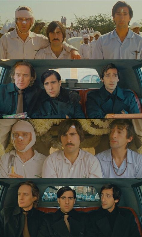 The Darjeeling Limited Aesthetic, The Darjeeling Limited Wallpaper, Jason Schwartzman Darjeeling Limited, The Darjeeling Limited Poster, The Darjeeling Limited, Darjeeling Limited, Adrien Brody, Wes Anderson Films, Wes Anderson Movies