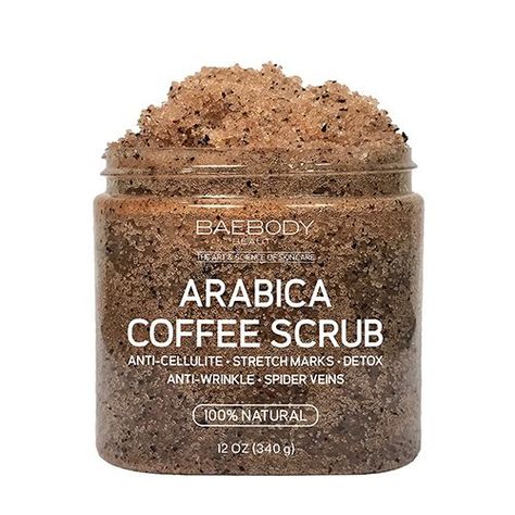 Coffee Skin Care Products, Moisturizing Body Scrub, Coffee Scrub Diy, Coconut Oil Coffee, Coffee Face Scrub, Coffee Body Scrub, Diy Body Scrub, Body Care Products, Coffee Scrub