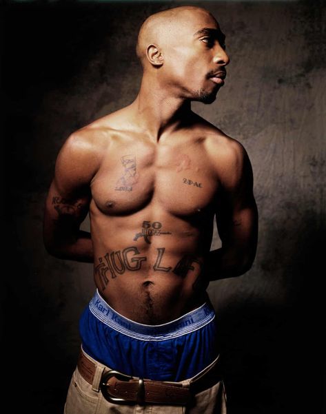 Tupac Shakur bares his torso: Danny Clinch's best photograph | Art and design | The Guardian Tupac Movie, Tupac Tattoo, Tupac Photos, Tupac Quotes, Tupac Pictures, 90s Rap, Famous Black, Now And Then Movie, Tupac Shakur